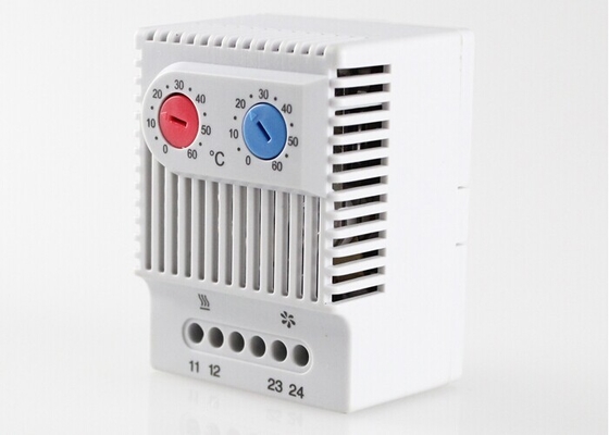 Le double thermostat 10A d'état d'air de dissipation thermique normalement ouvert/s'est fermé