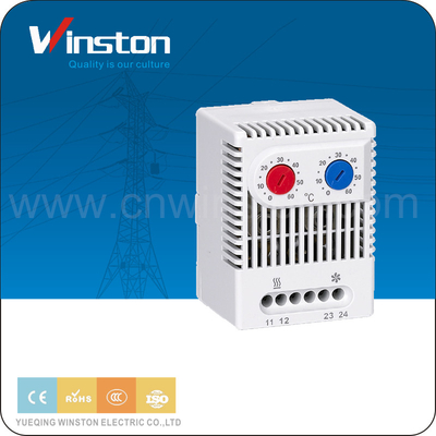 La variable ouverte-fermée 10A conjuguent thermostat de température ambiante avec le cadran rouge de la température
